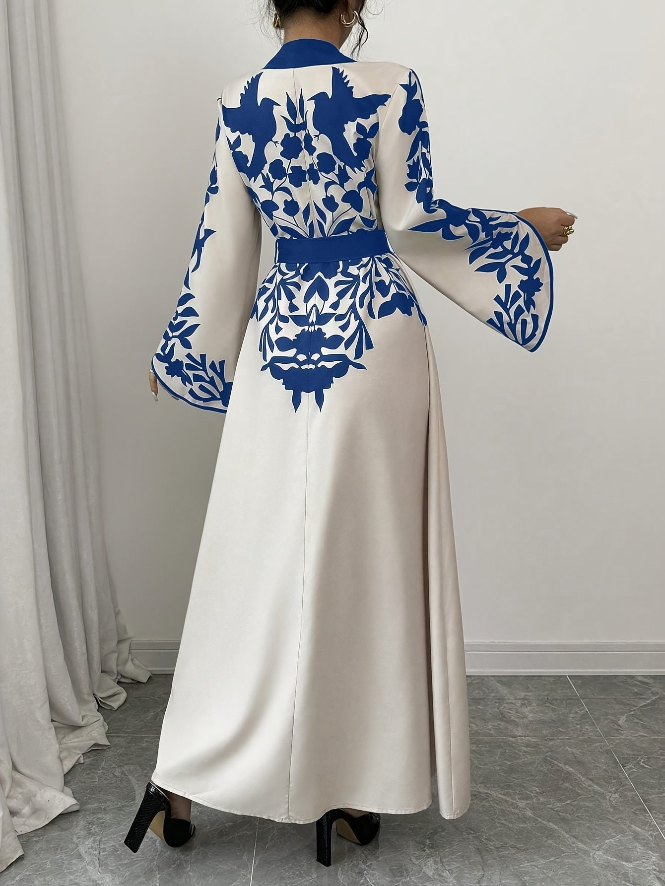 FLOREALE ELEGANTE MAXI ABITO