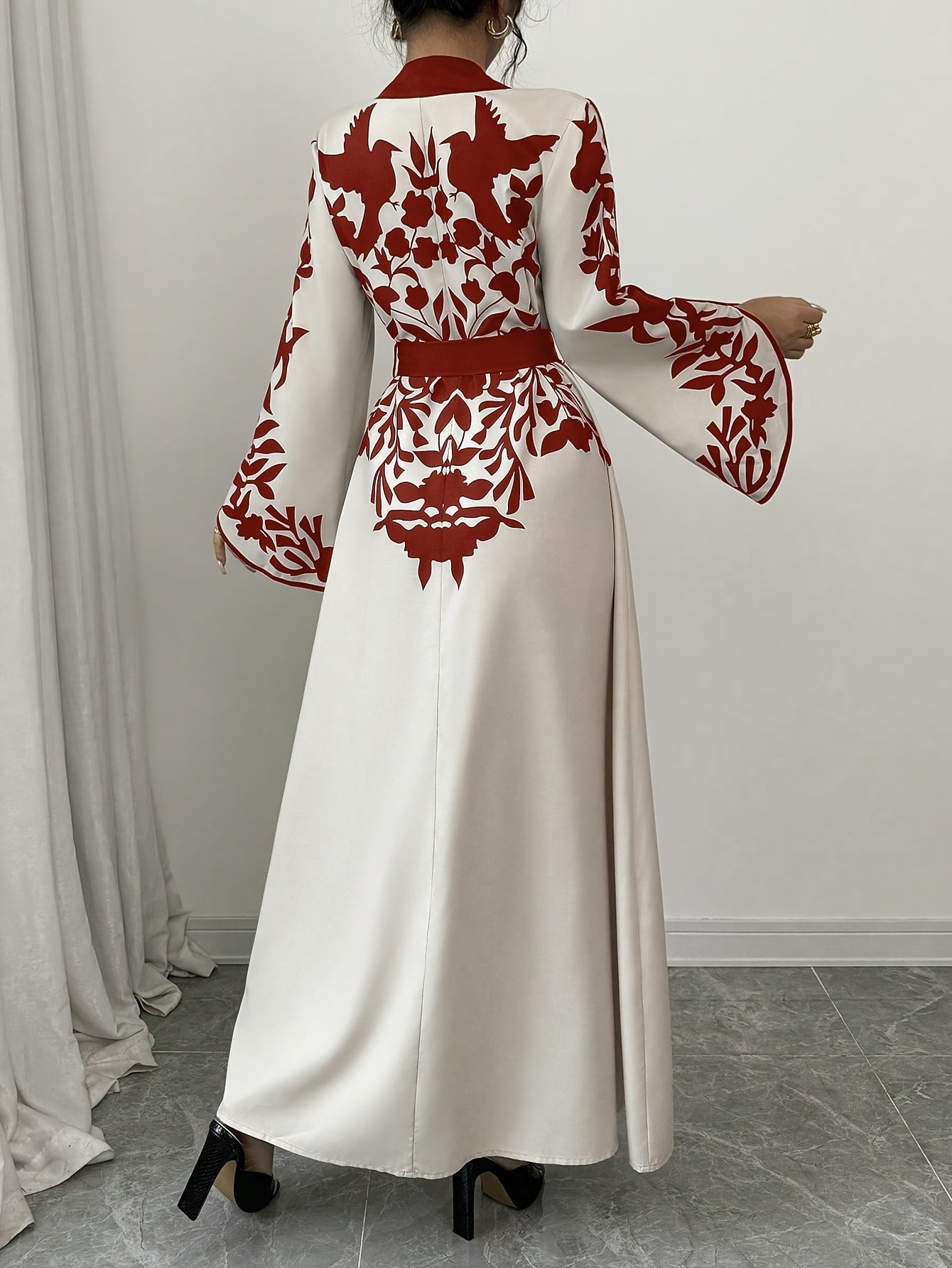 FLOREALE ELEGANTE MAXI ABITO