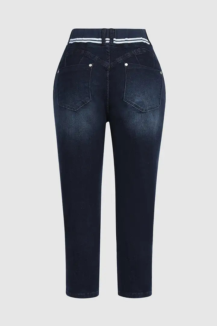 Quinn | Dames Jeans met koord