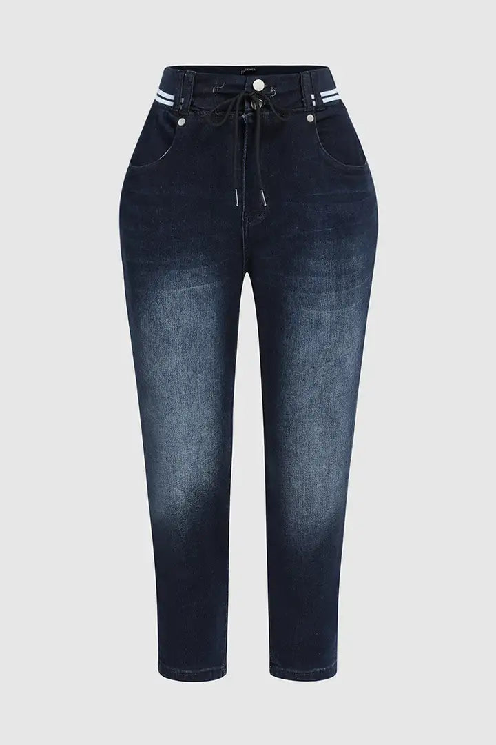 Quinn | Dames Jeans met koord