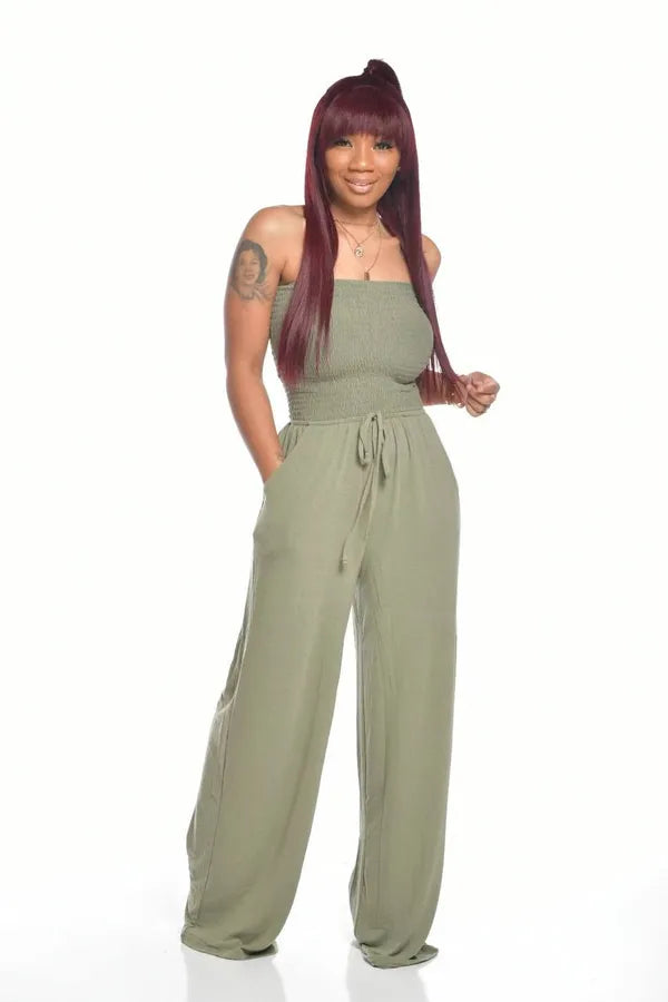 Peyton | Dames Jumpsuit zonder bandjes